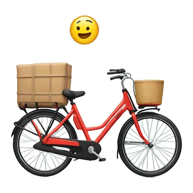 Amsterdam cargo bike sticker