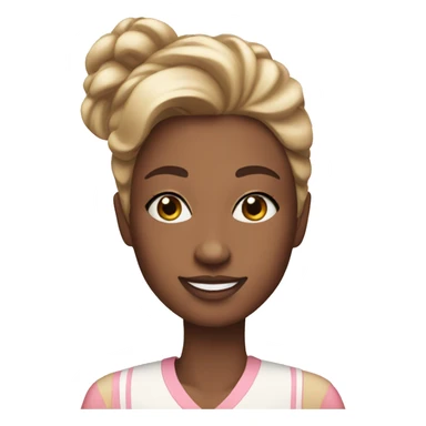 Preppy skincare sticker