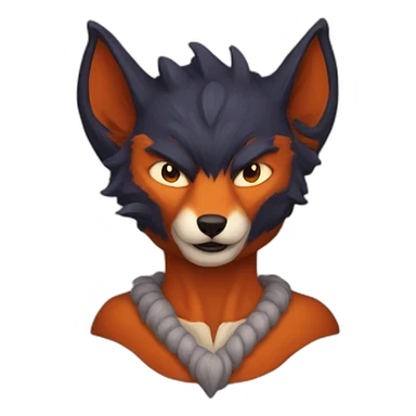 Fox demons sticker