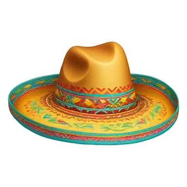 mexican hat sticker