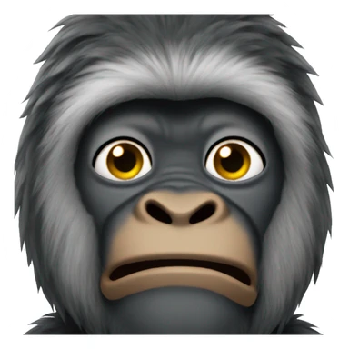 Please make me look like gorilla sticker