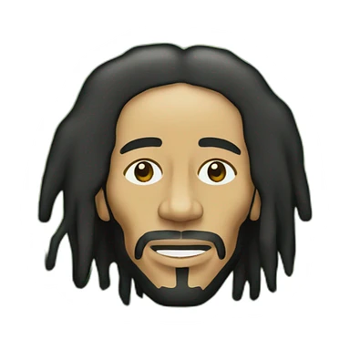 Bob marley cannabis sticker