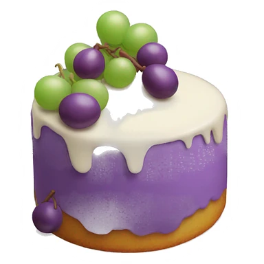 grape cake sticker