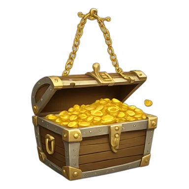 treasure not open sticker