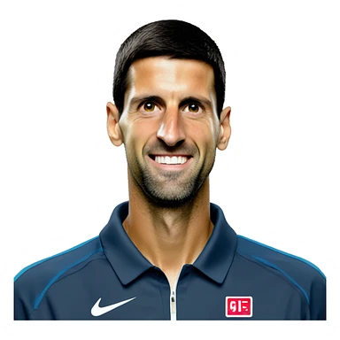 Novak Djokovic sticker
