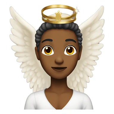 An angel princes sticker