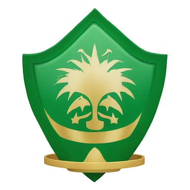 Emblem of the Kingdom of Saudi Arabia sticker