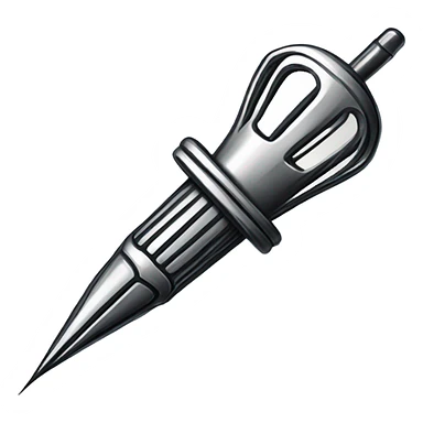 Tattoo neddle sticker