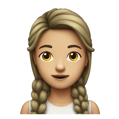 a girl that looks like a thisle sticker