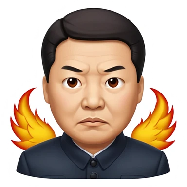 Angry Xi Jinping sticker