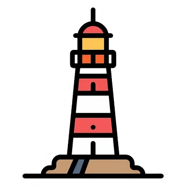 lighthouse sticker