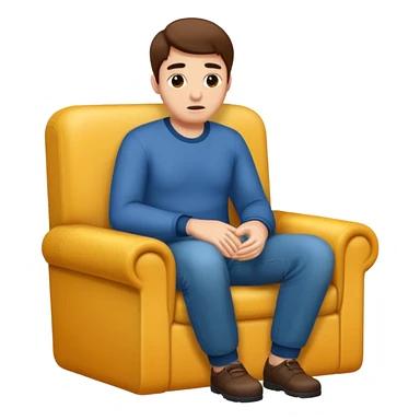 A man insisting to you to sit in his lap sticker