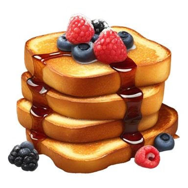 French toast  sticker