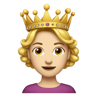 Anna pressman with a crown  sticker