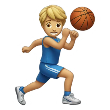 playing sports sticker