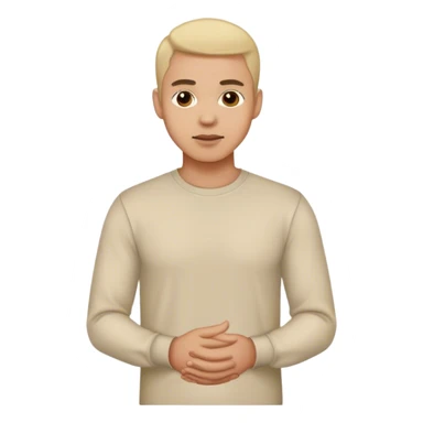 man standing full body long sleeve shirt sticker