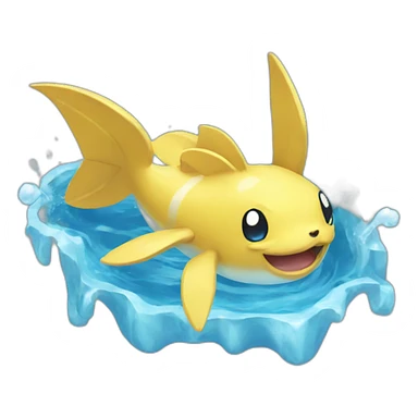 water pokemon sticker