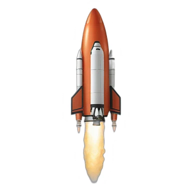rocket to mars sticker