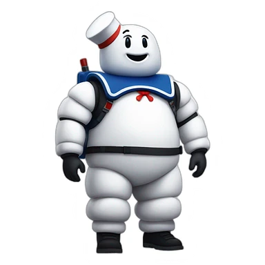 Stay puft sticker