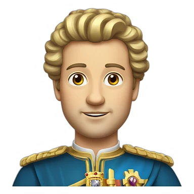 King Philip of Belgium sticker