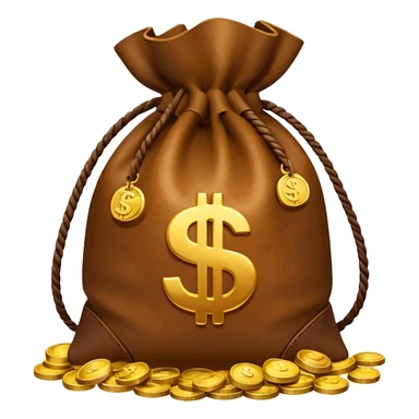 money bag sticker