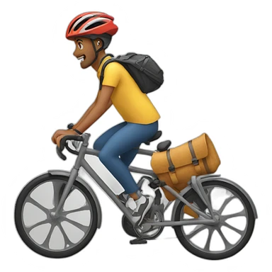 Bicycle ride sticker