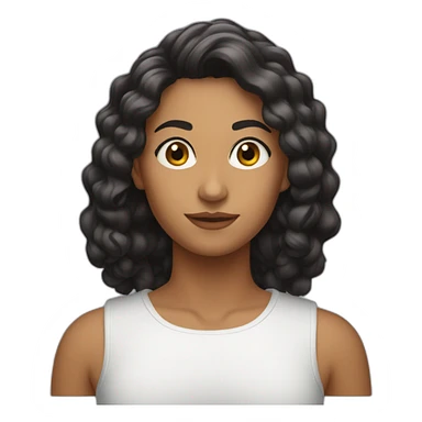 Náthaly cabelo liso sticker