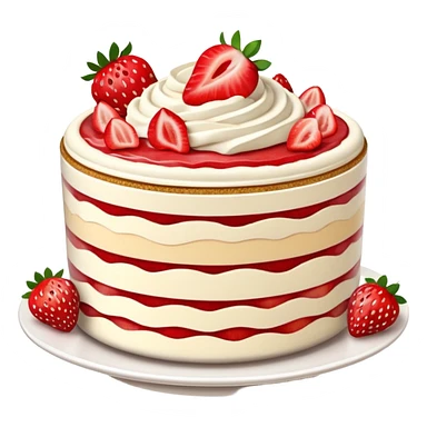 strawberry tiramisu  sticker