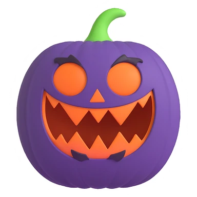 the Halloween monster ball sticker