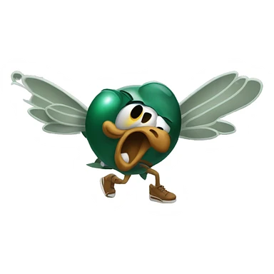 Fly eagles fly on the road to victory sticker