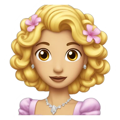 Beautyful princess sticker