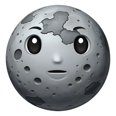 Realistic planet Mercury sticker
