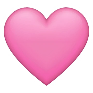 Pink line heart  sticker
