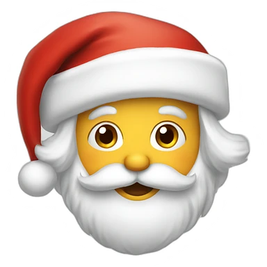 cute santa sticker