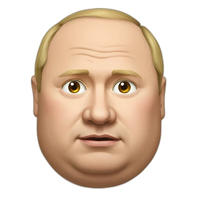 Very fat putin sticker
