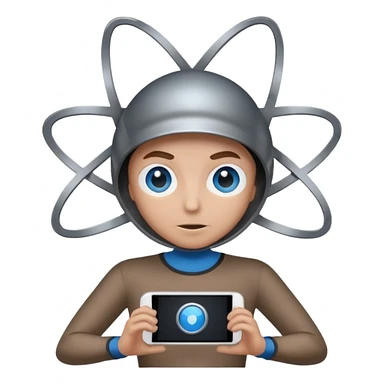 I want atom from reel steel that has gray body with black screen and blue eyes and a brown top sticker