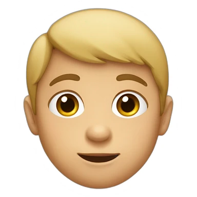 Niño pequeño con ojos grandes sticker