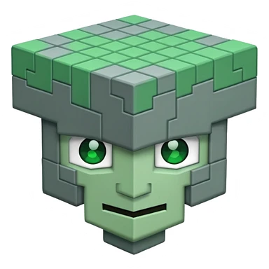 Minecraft hero brain  sticker
