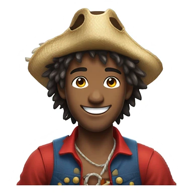 Monkey d luffy sticker