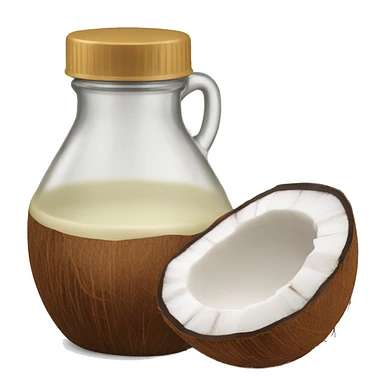 Coconut oil sticker