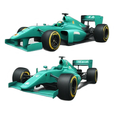 formula one car sticker