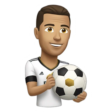 Ronaldo et ballon dor sticker
