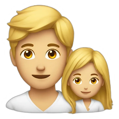 Un homme sur une femme sticker