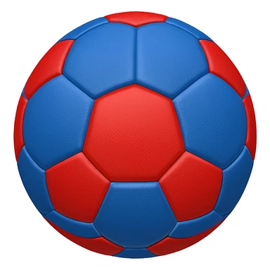 football ball blue (#00A3E0) and red (#F9423A) sticker