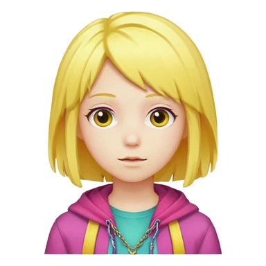 yellow Astolfo sticker