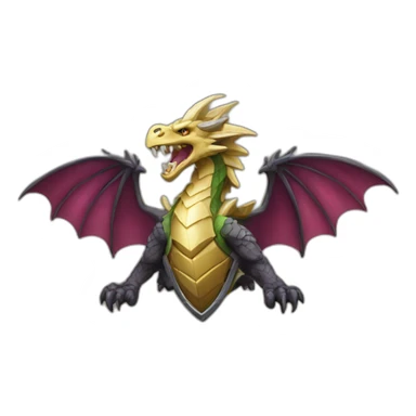 wyvern crest sticker