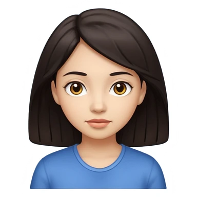 Ragazza mora sticker