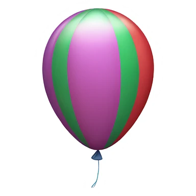 5 balloon sticker