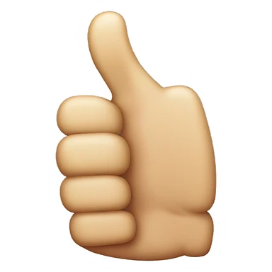 “thumbs up”, “third finger up” sticker