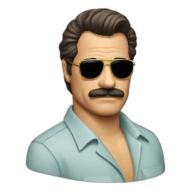 Magnum PI sticker